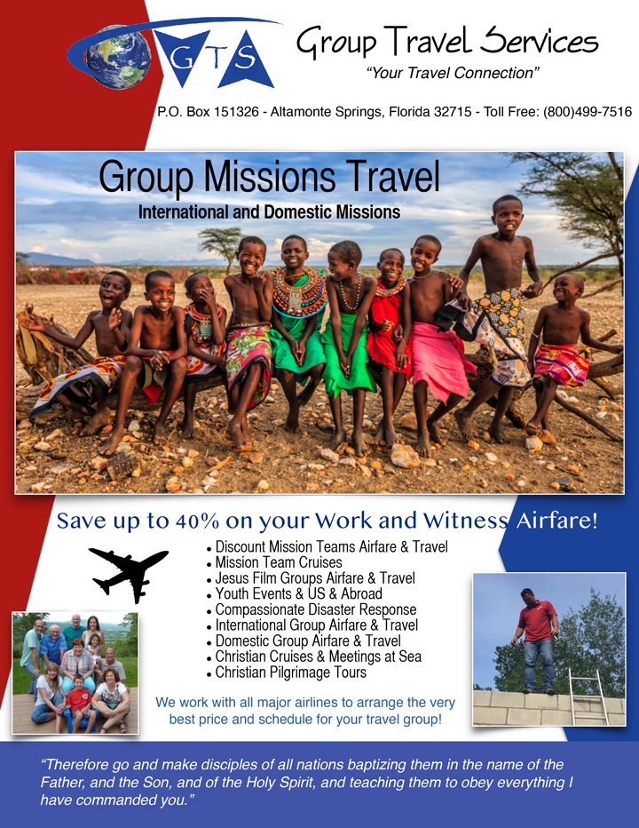 Cover of World Missions Brochure